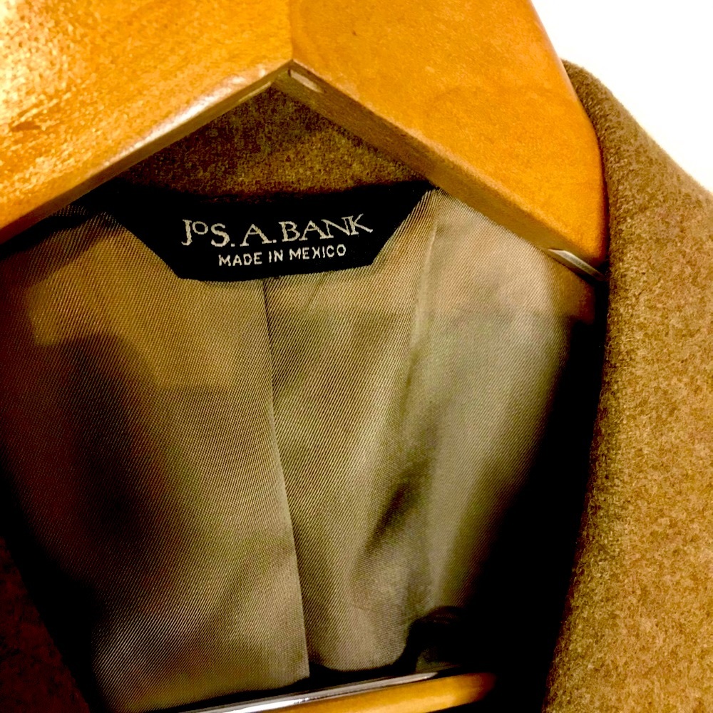 Jos.A. Banks 100% Camel Hair Sports Coat - Picture 2 of 16